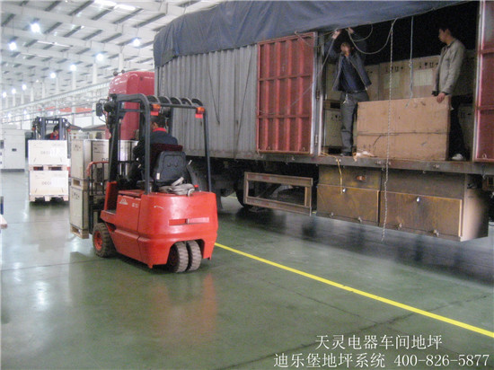 迪樂堡電子電器車間地坪