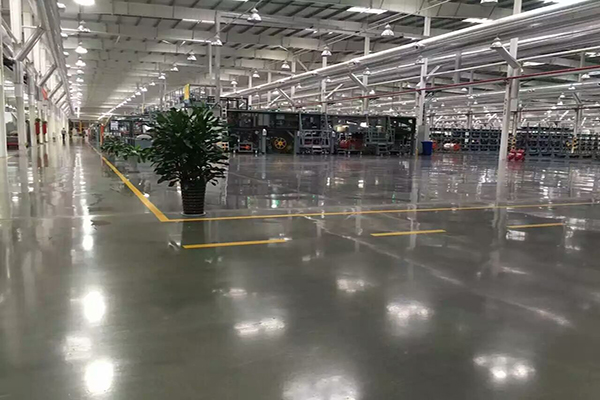 輪胎車(chē)間固化地坪 輪胎車(chē)間固化地坪