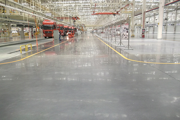 汽車制造車間地坪