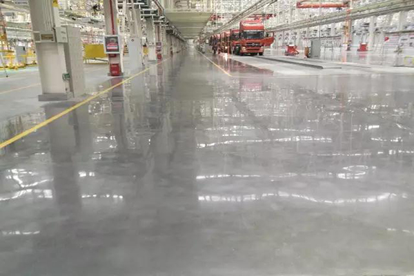 汽車車間固化地坪解決方案