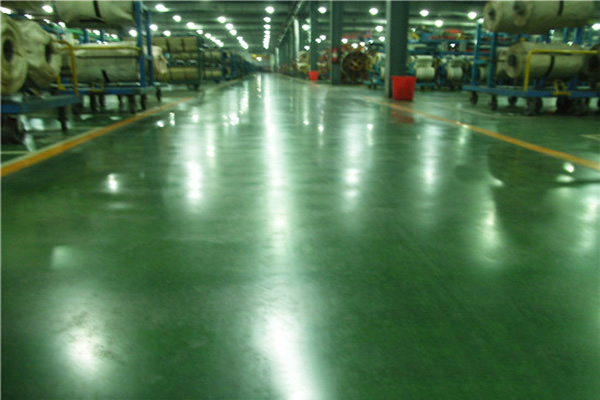 永盛橡膠輪胎車間地面——安斯福密封固化地坪