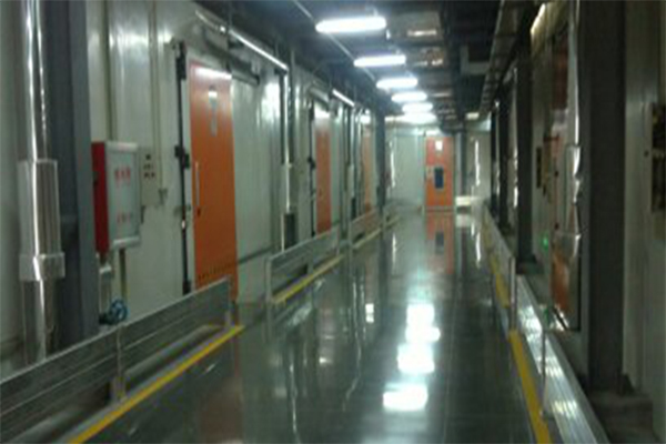 濟南果品研究院冷庫地面 — 迪樂堡密封固化地坪