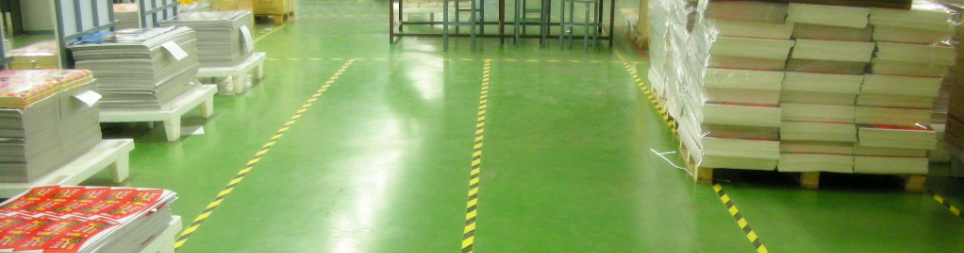 造紙、包裝和印刷車間地面工程系統(tǒng)