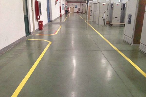 上海天靈開(kāi)關(guān)電子電器車間地面—迪樂(lè)堡密封固化地坪